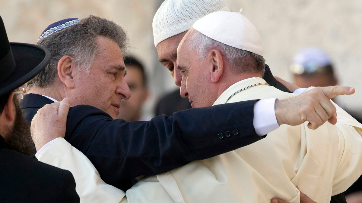 WEB JERUSALEM JEWISH CHRISTIAN FREINDSHIP ANDREW MEDICHINI : POOL : AFP AI
