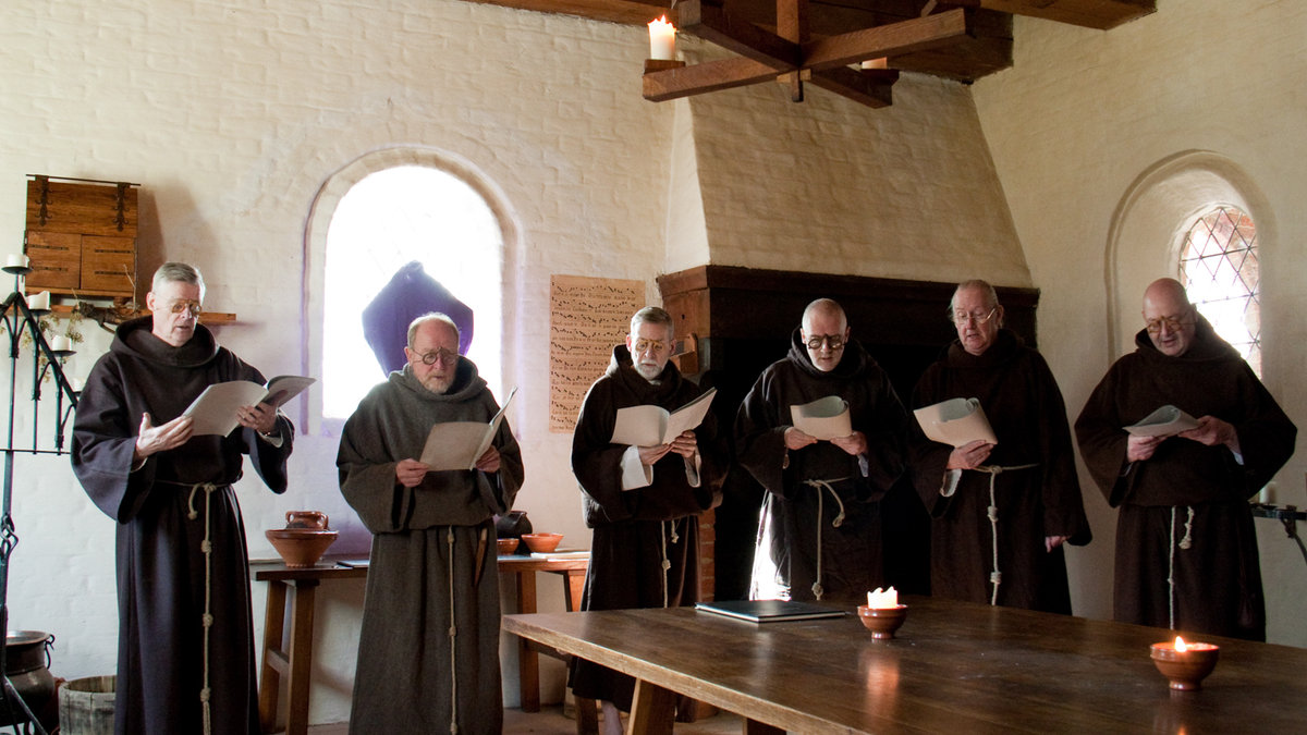 WEB MONK GREGORIAN CHANTS SING © Hans Splinter CC
