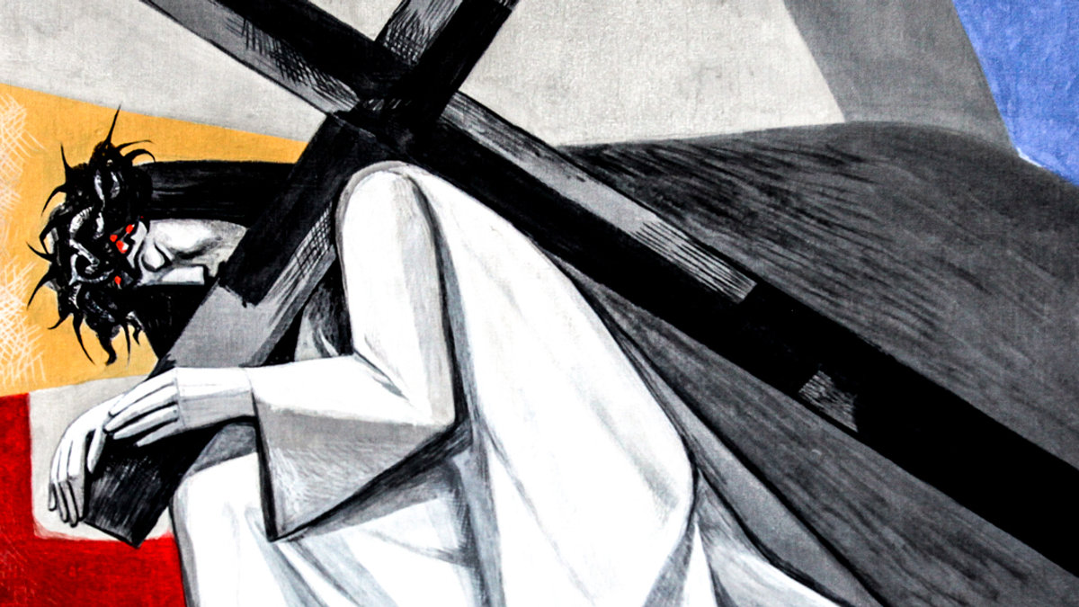 WEB3 CROSS STATIONS JESUS FALLEN shutterstock_204039586