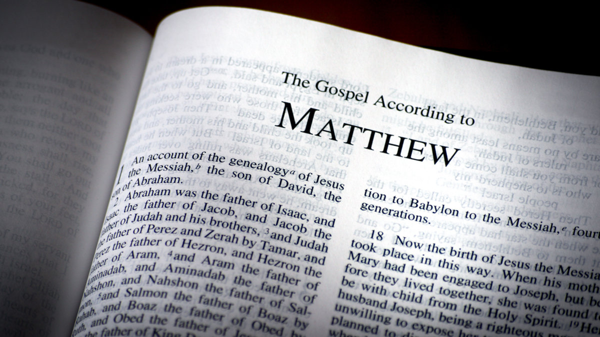 WEB3 GOSPEL MATTHEW BIBLE Vibe Images shutterstock_174036275