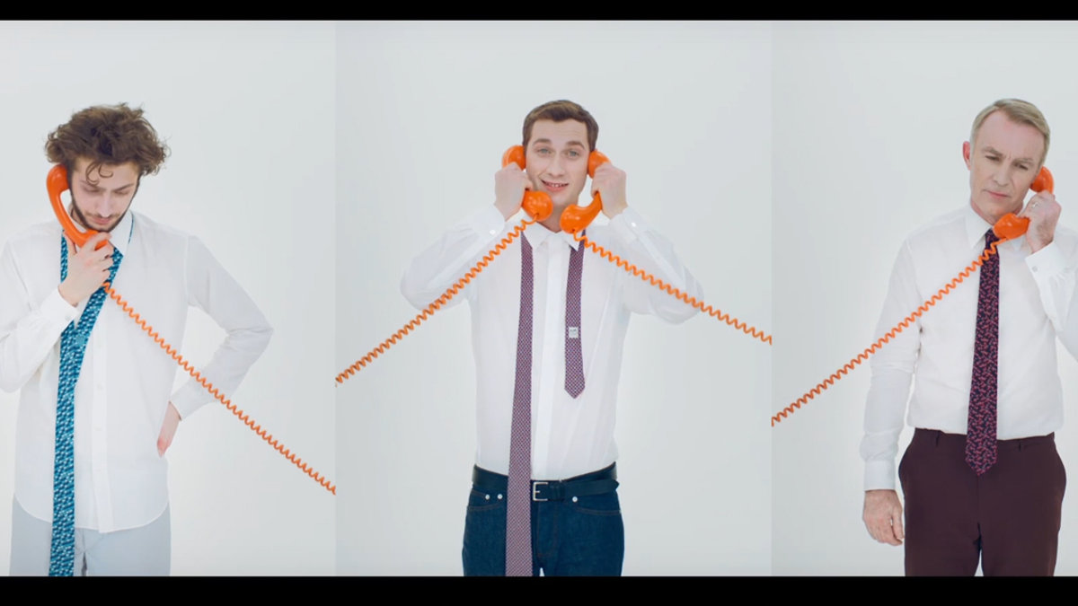 WEB3 HERMES TIE THE KNOT DAD SONS PHONE NECK TIE Hermes Youtube