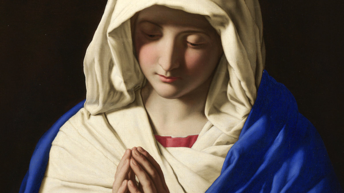 WEB3 MADONNA;MOTHER Sassoferrato via Wikipedia_-_Jungfrun_i_bön