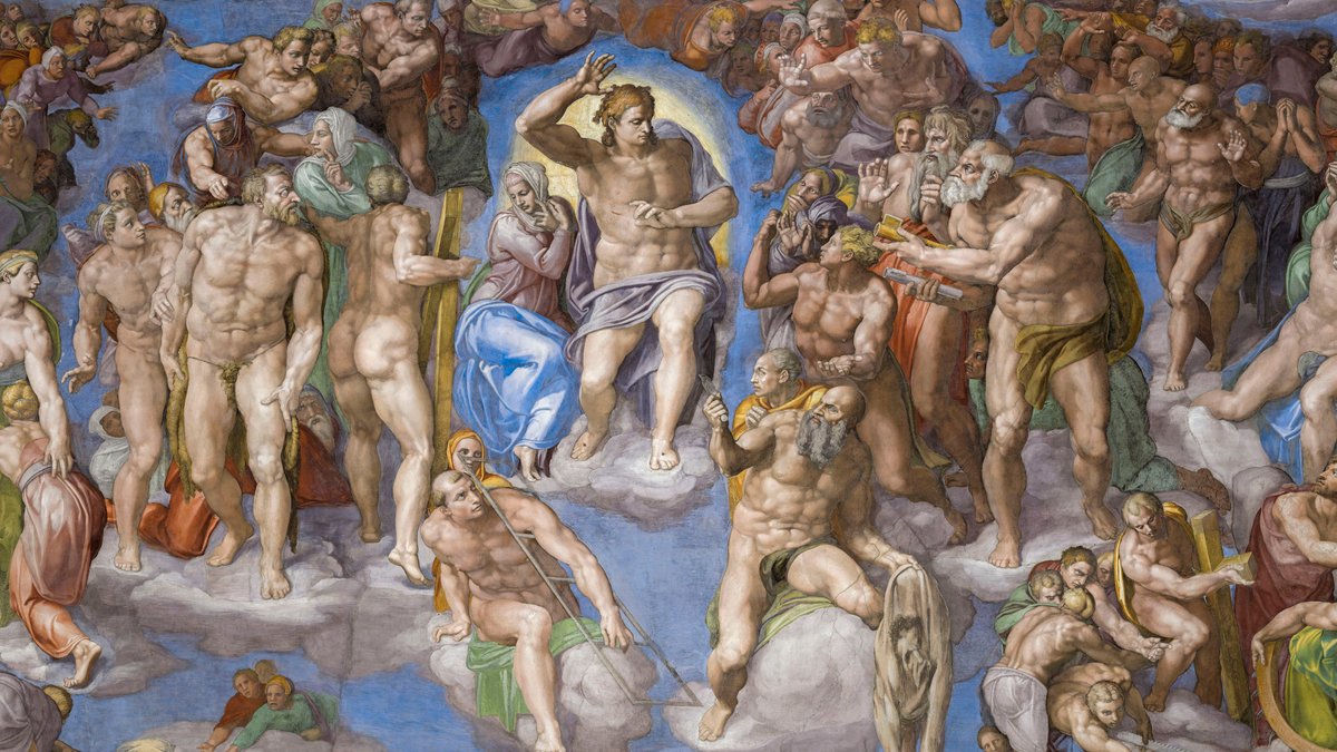 Le Jugement dernier, Le Pérugin, Chapelle Sixtine, Vatican