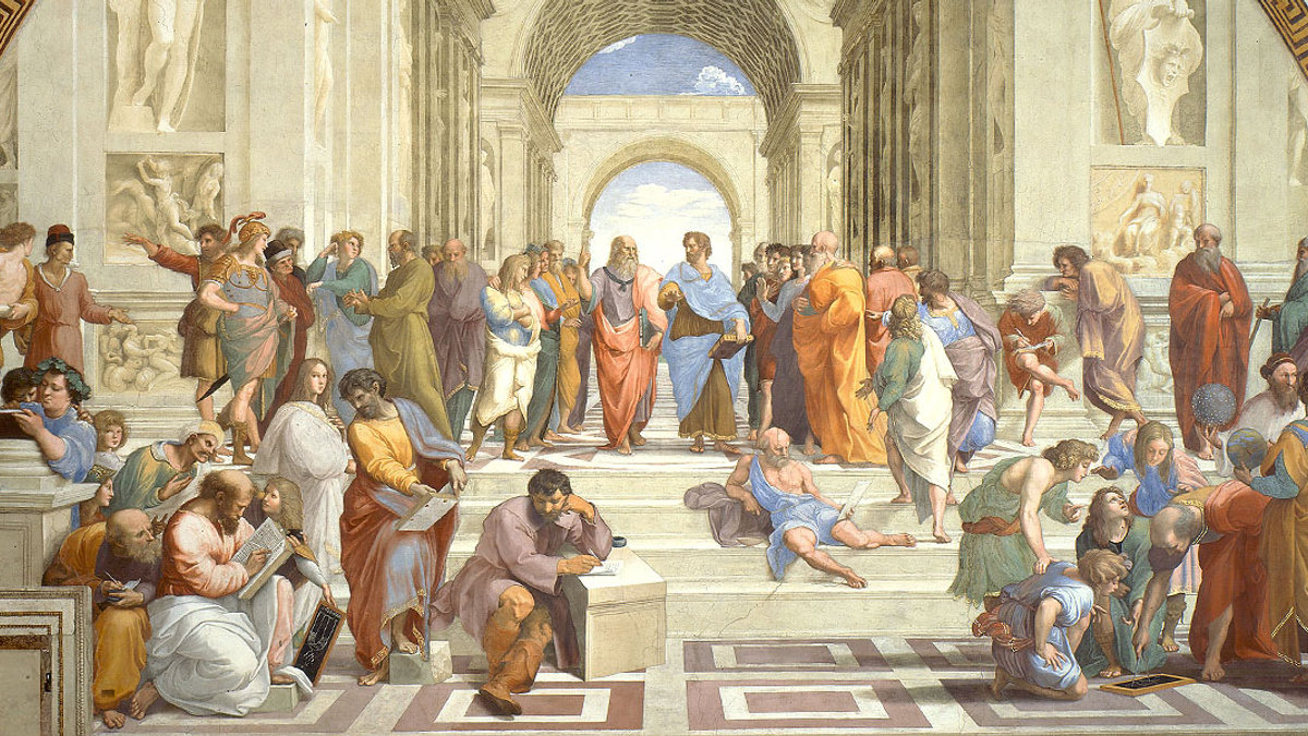 RAPHAELS SCHOOL OF ATHENS