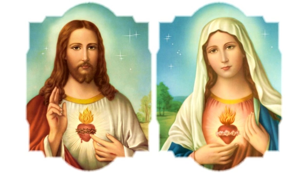 Sagrado e Imaculado Corações