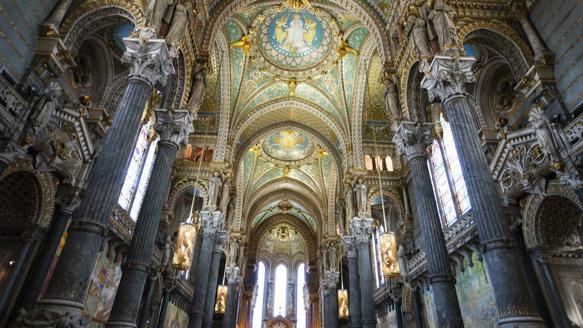 BASILIQUE NOTRE DAME DE FOURVIERE A LYON