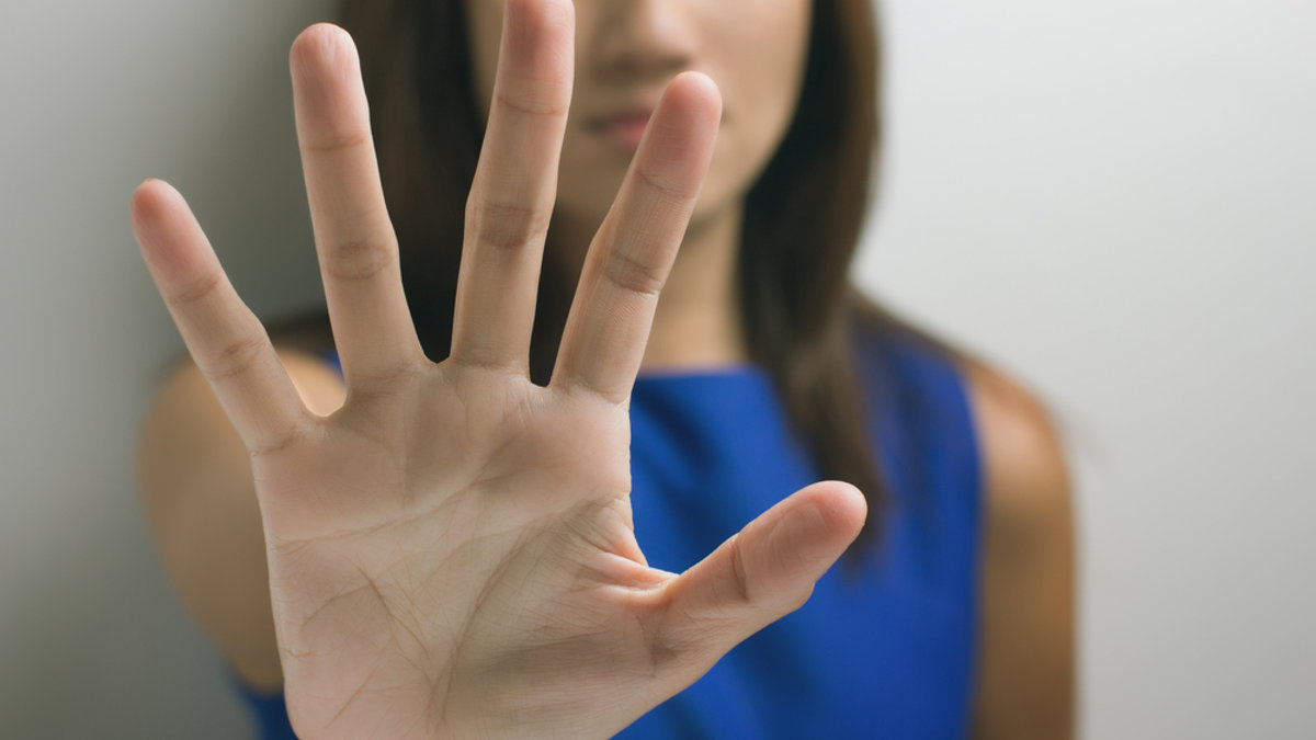 woman hand