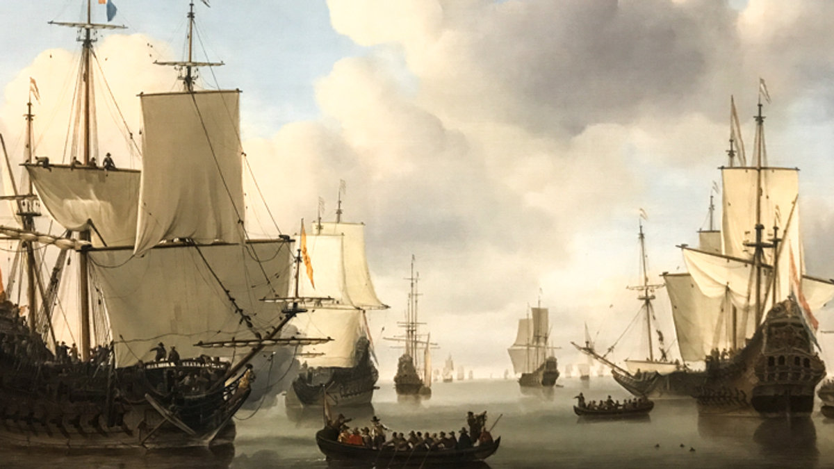 WEB3 ART SHIPS CHRITIAN SYMBOL Mercy McNab Public Domain