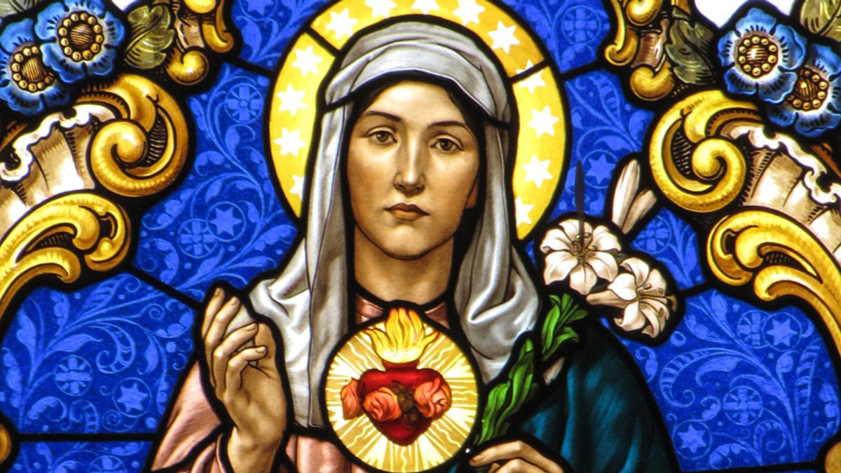 WEB3 IMMACULATE HEART OF MARY STAINGLASS Radek Linner CC