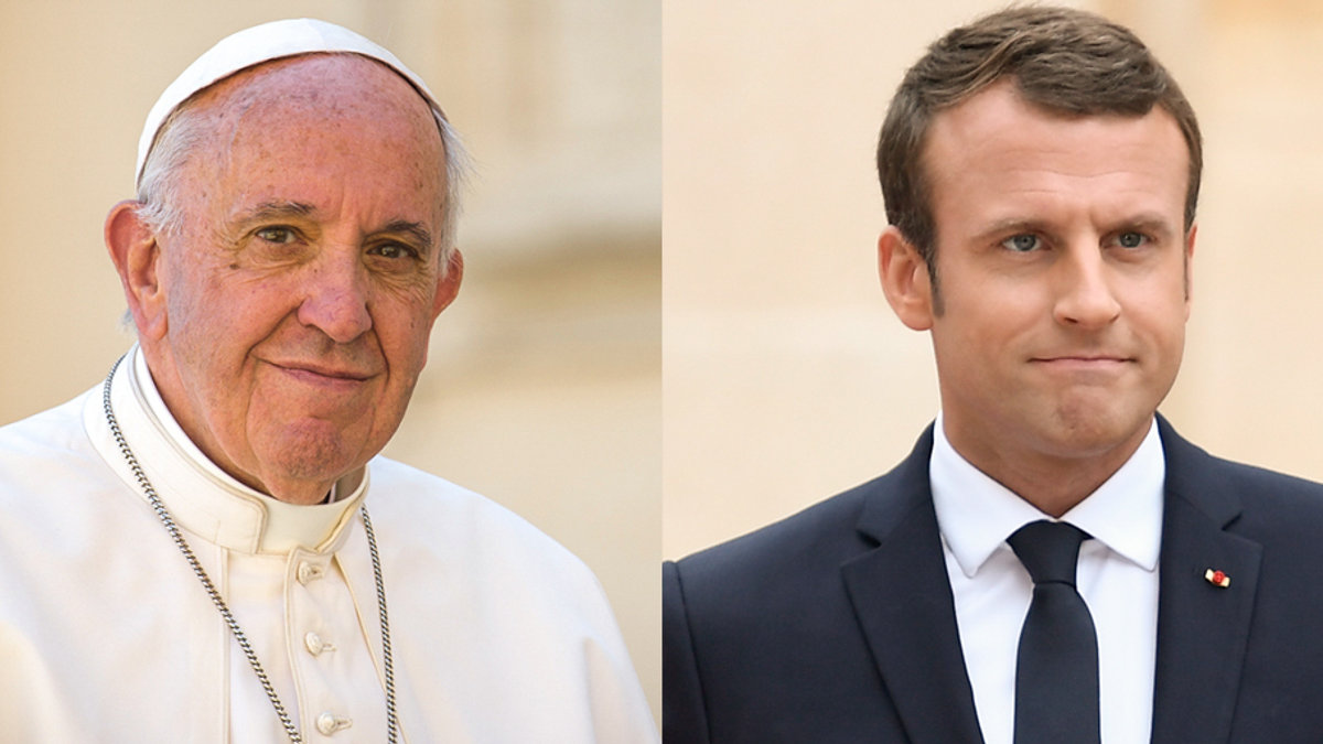 WEB3-MACRON-FRANCE–POPE-FRANCIS-COMP-antoine-mekary-aleteia-Stepane-De-Sakutin-AFP