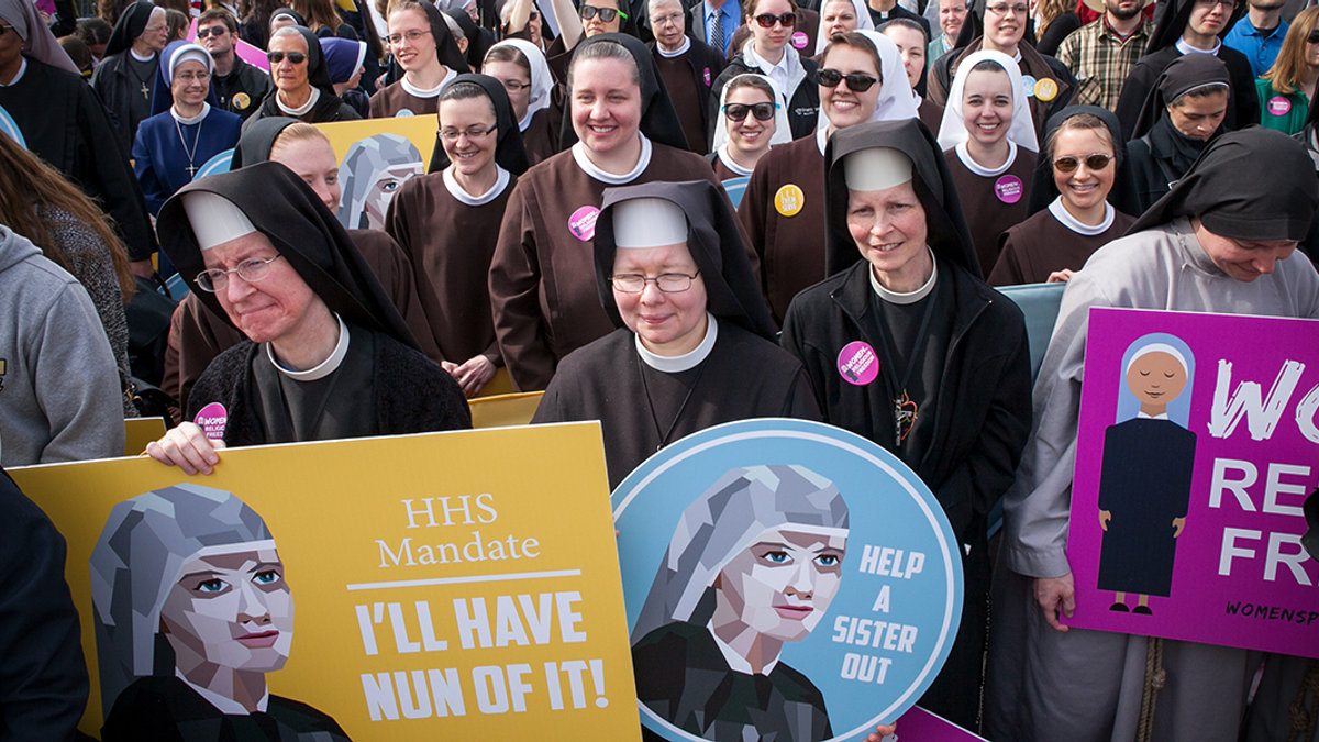 HHS MANDATE NUNS SISTERS