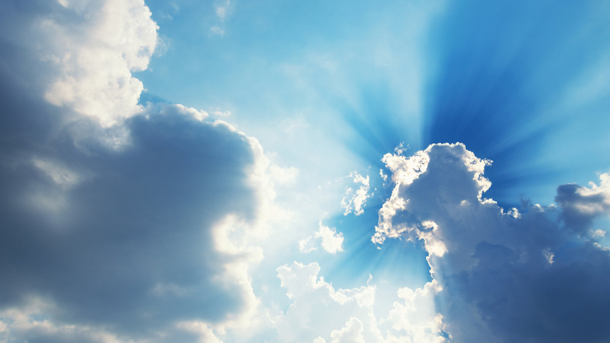 web3 blue sky clouds ray light Areebarbar:Shutterstock