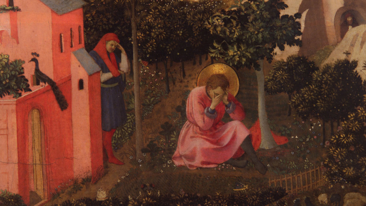 Fra Angelico, La conversion de saint Augustin, Cherbourg, Musée d’Art Thomas Henry