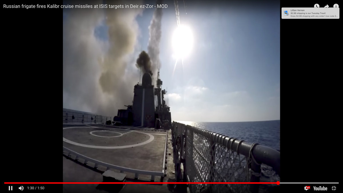 RUSSIAN MISSILE SYRIA ISIS