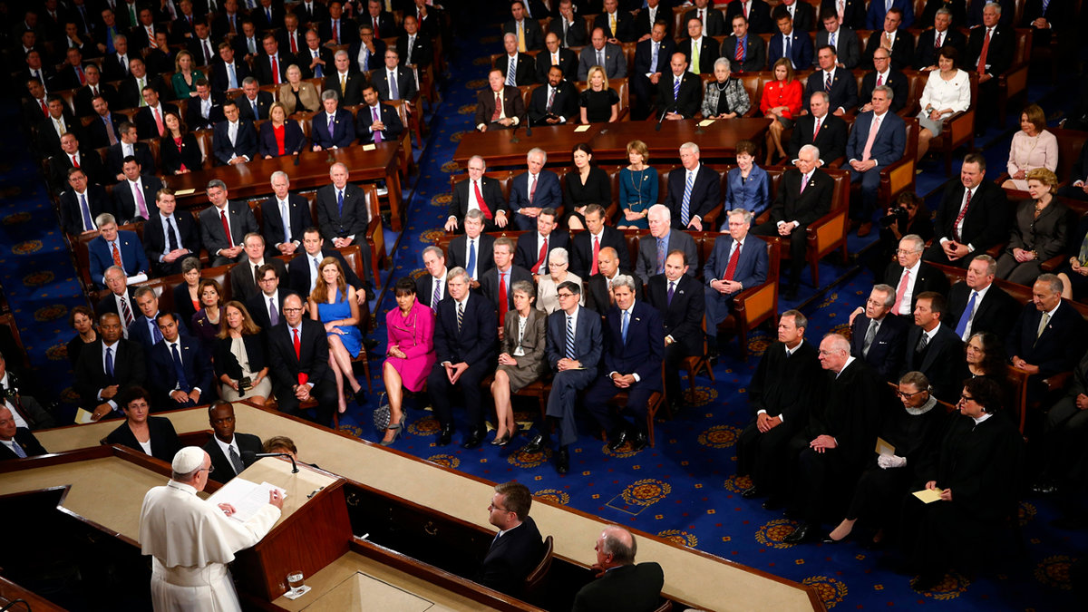 POPE FRANCIS USA SENATE