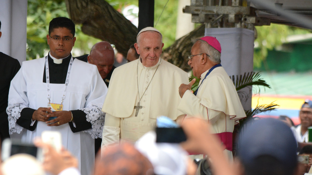 CARTAGENA,POPE FRANCIS