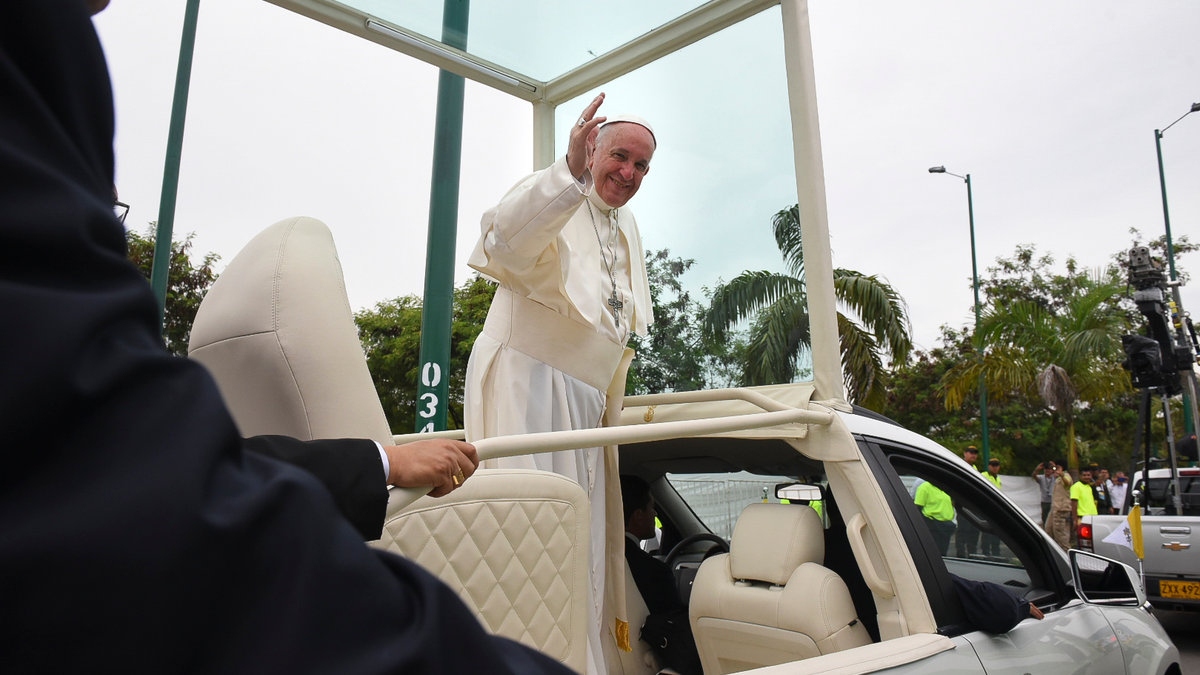 VILLAVINCENCIO,POPE FRANCIS,COLOMBIA