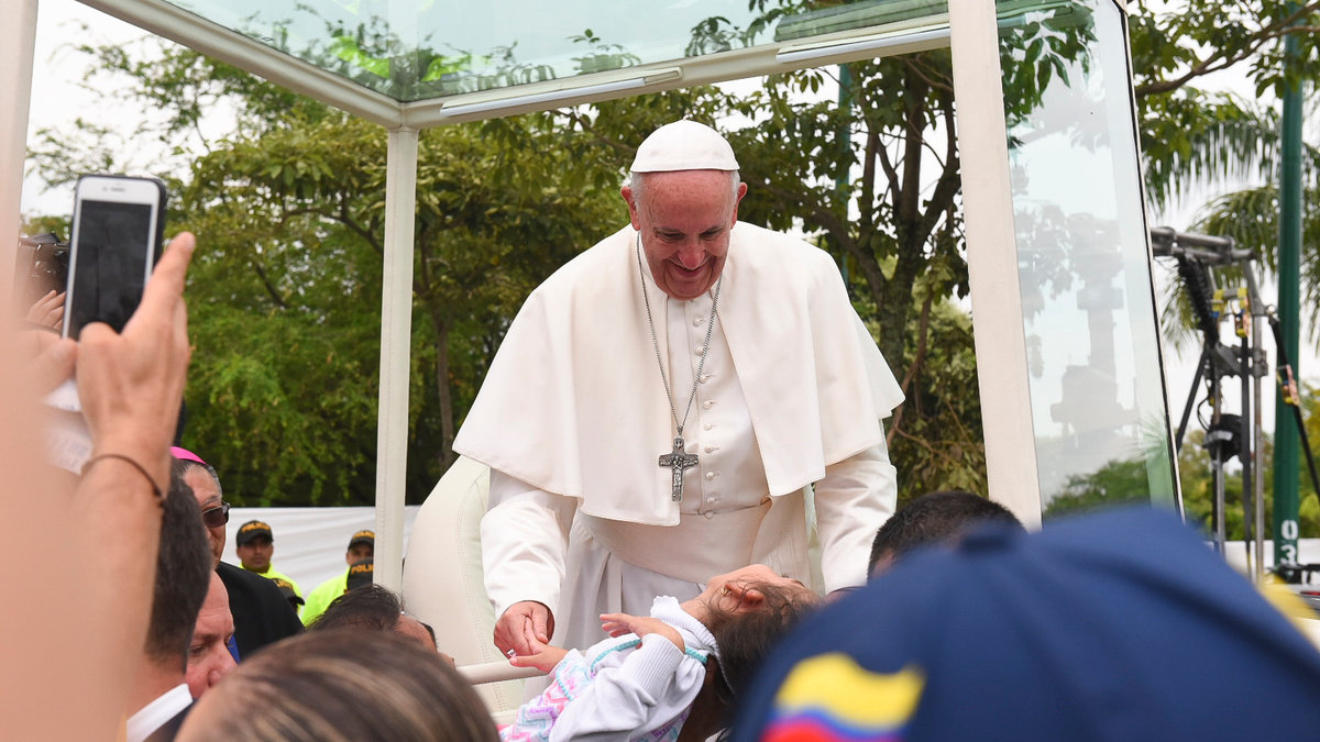 VILLAVINCENCIO,POPE FRANCIS,COLOMBIA