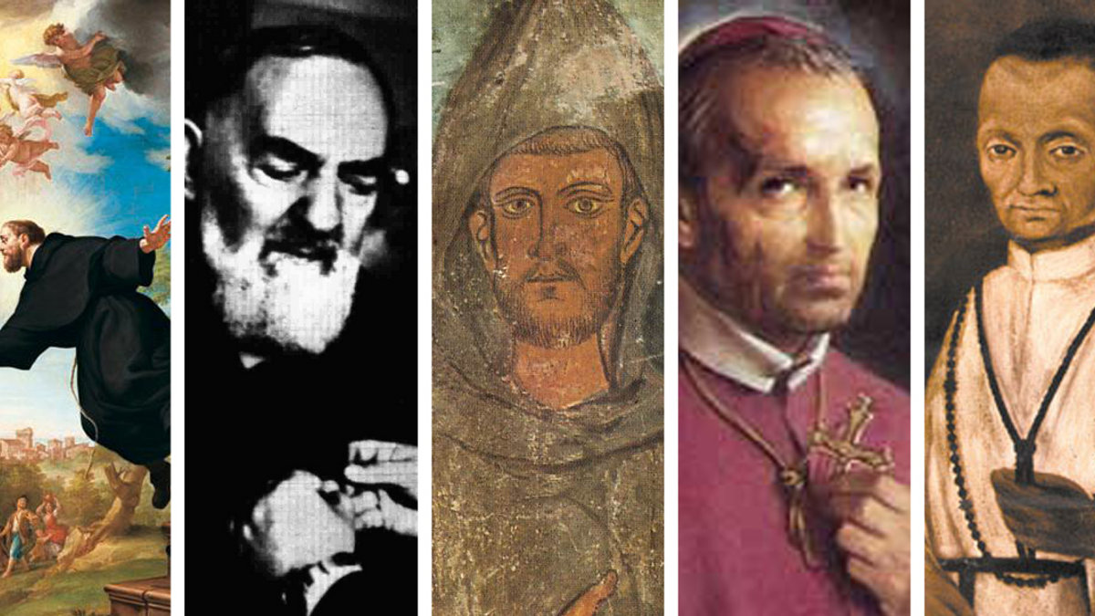 WEB3 LEVITATE LEVITATION FLYING SAINTS ST JOSEPH CUPERTINO PADRE PIO ST FRANCIS OF ASSISI ALPHONSUS LIGORI MARTIN DE PORRES PD