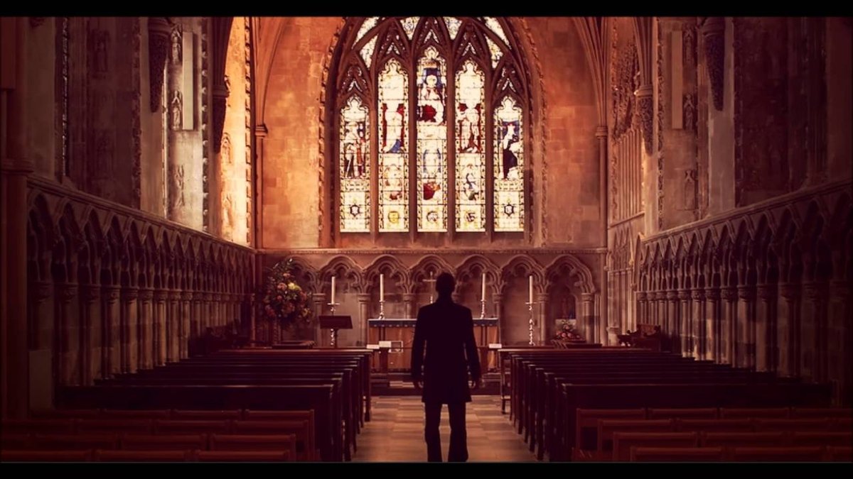 MAN IN CHURCH