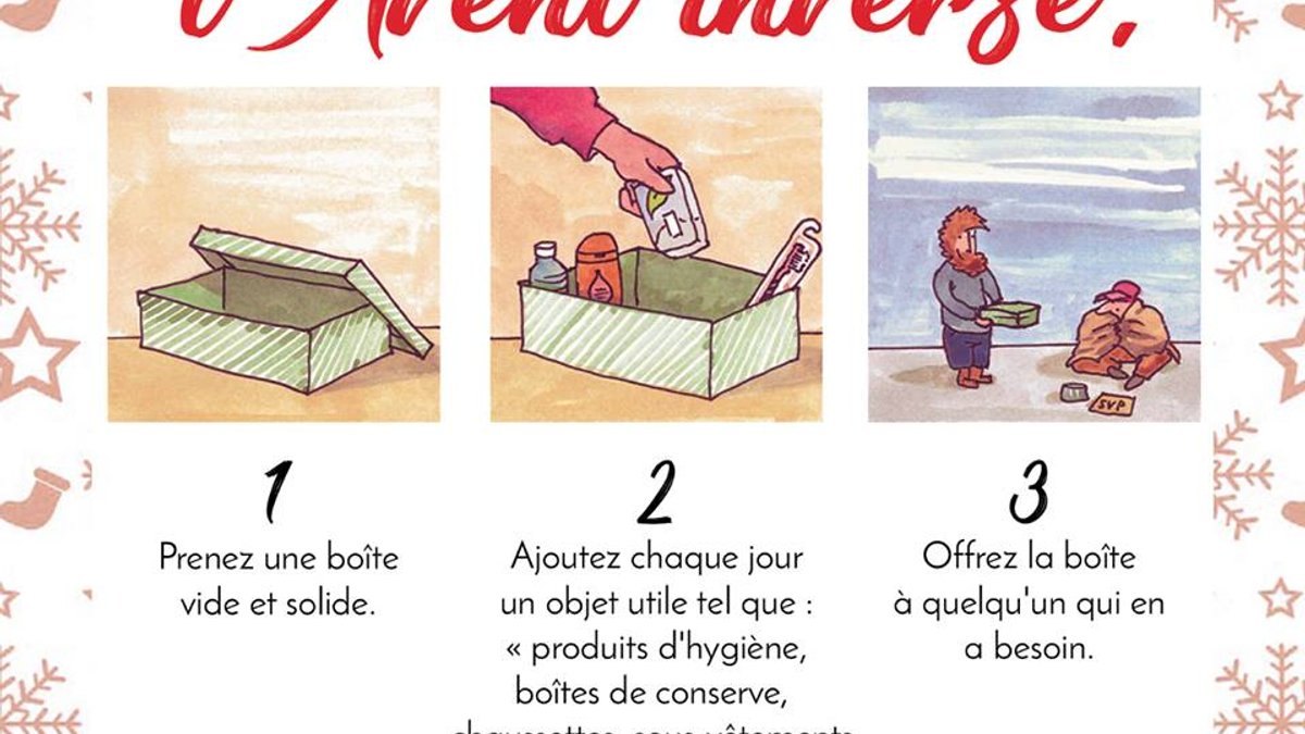 Calendrier de l&rsquo;Avent Inversé