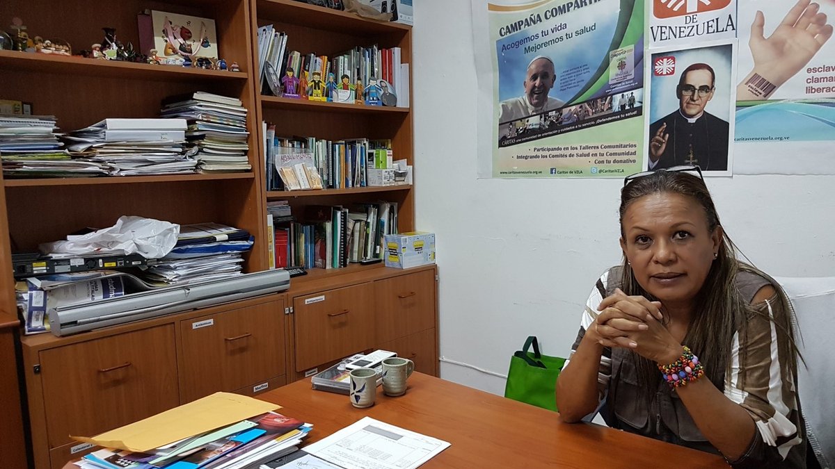 Directora de Caritas Venezuela – Carlos Zapata