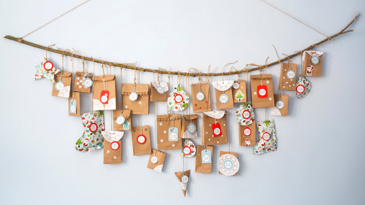 CALENDRIER DE L'AVENT DIY