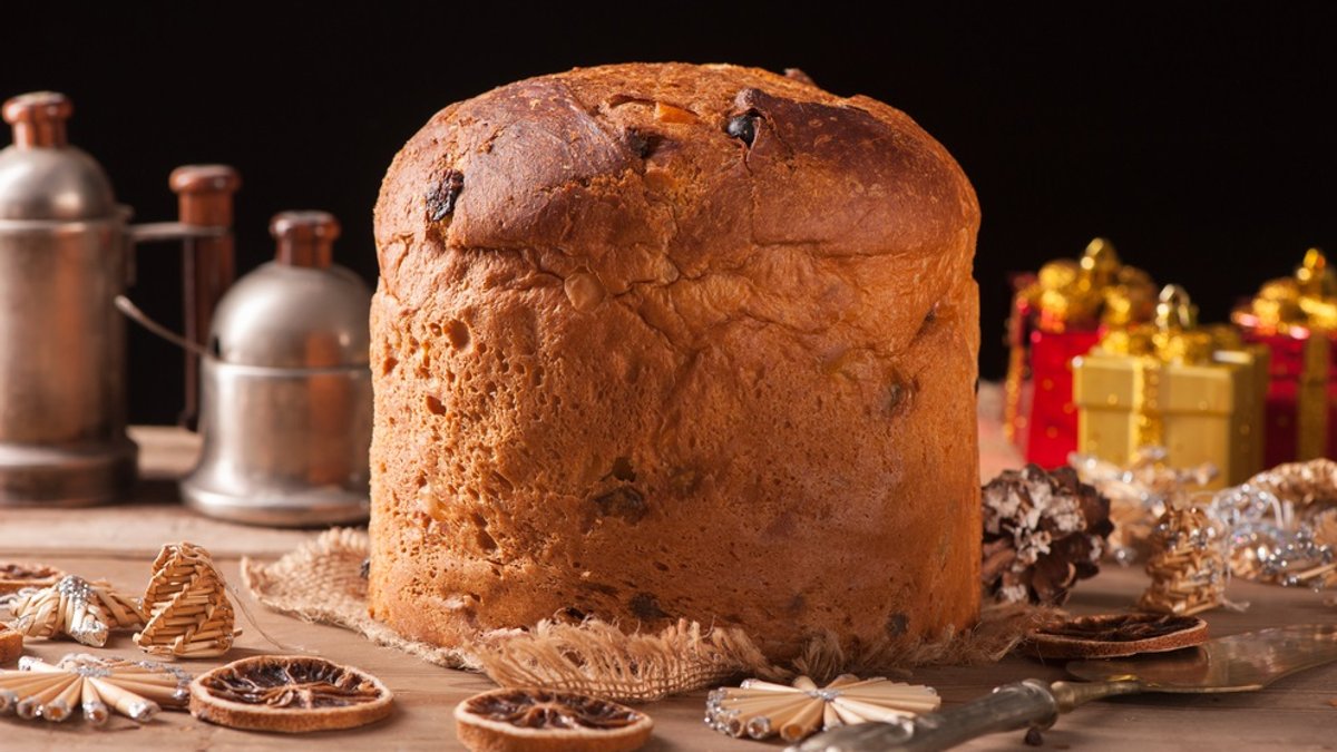 Panettone christmas bread