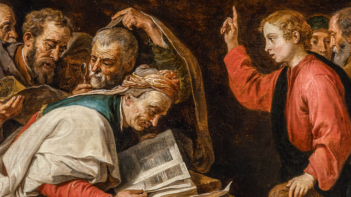 JESUS IN THE TEMPLE
