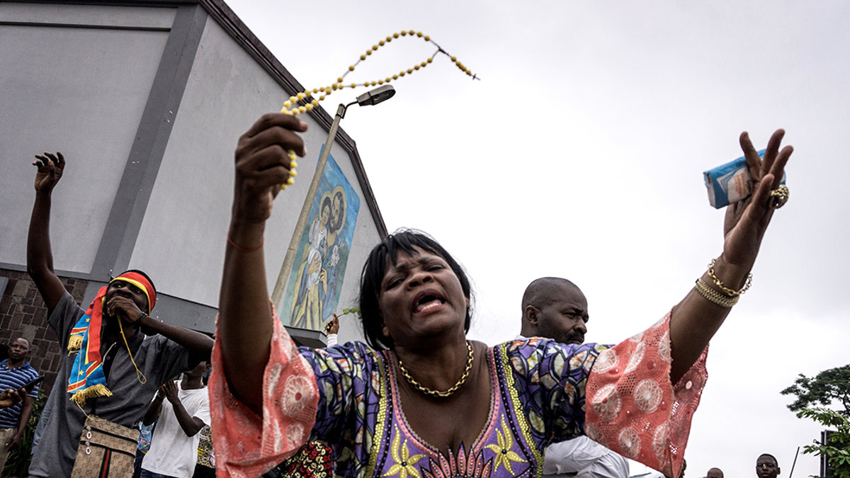 Congo Protest