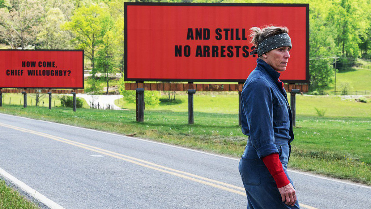 THREE BILLBOARDS OUTSIDE EBBING MISSOURI