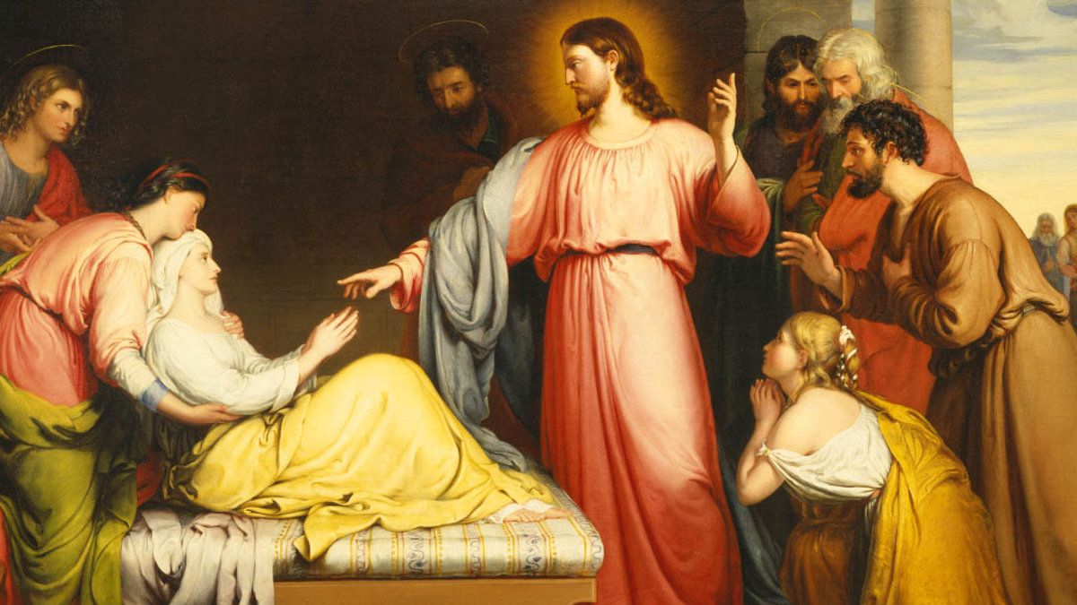 CHRIST HEALS SIMONS MOTHER INLAW