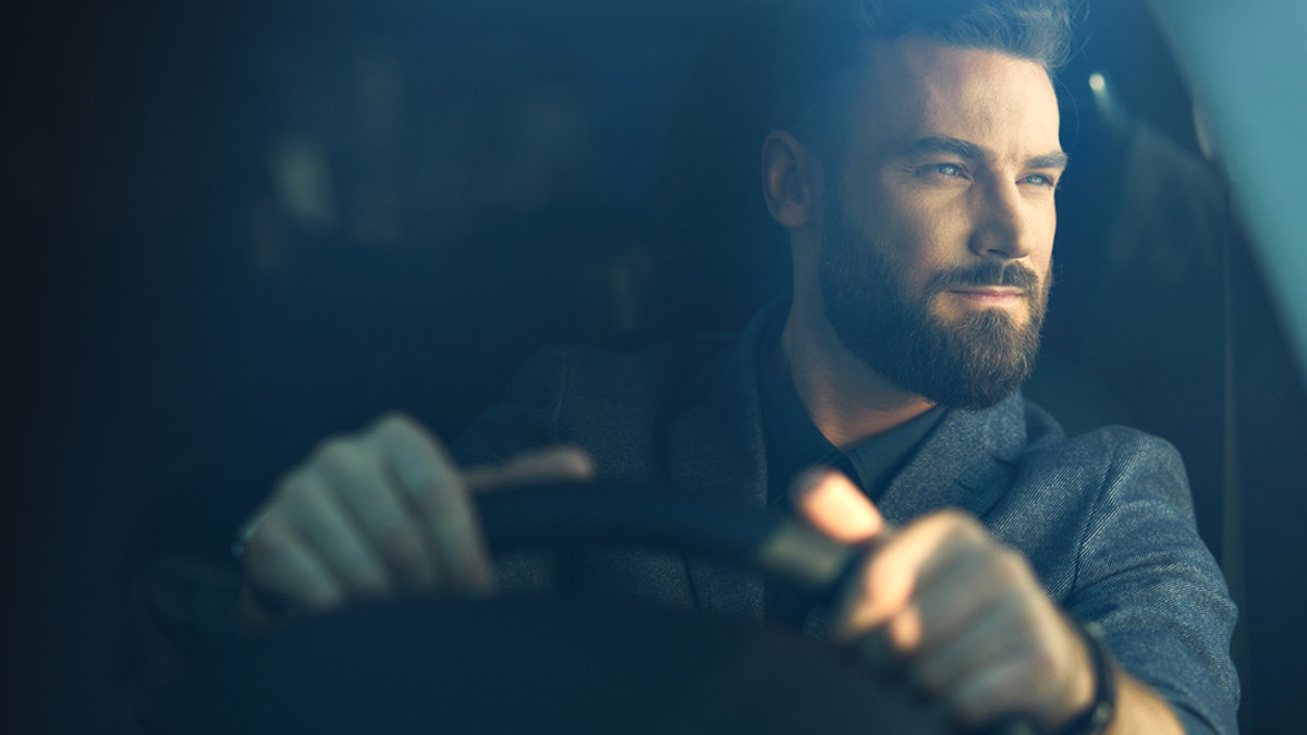 HANDSOME,MAN,DRIVING