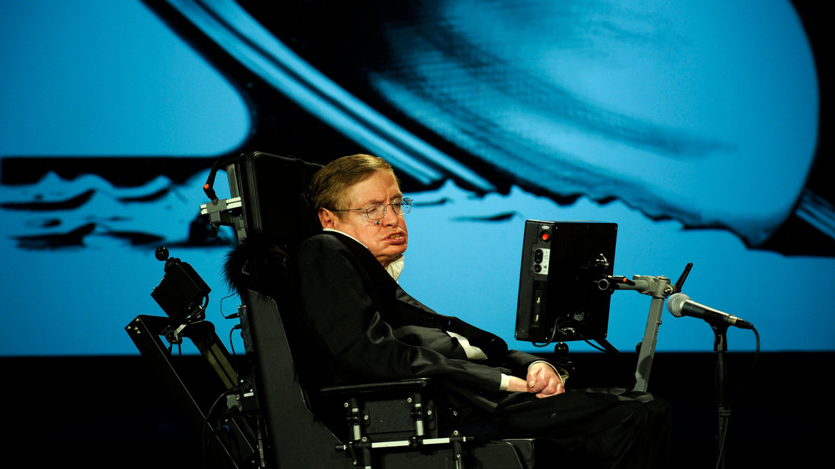 Stephen Hawking NASA 50th