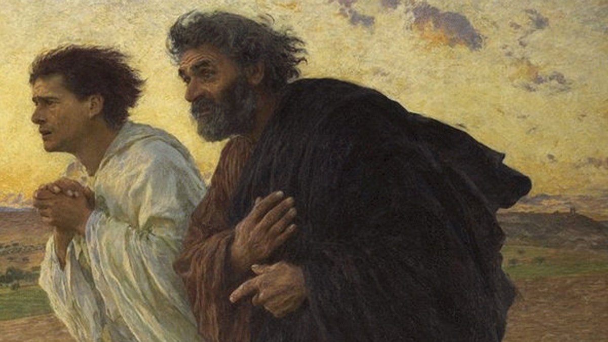 PETER AND JOHN RUNNING TO THE TOMB