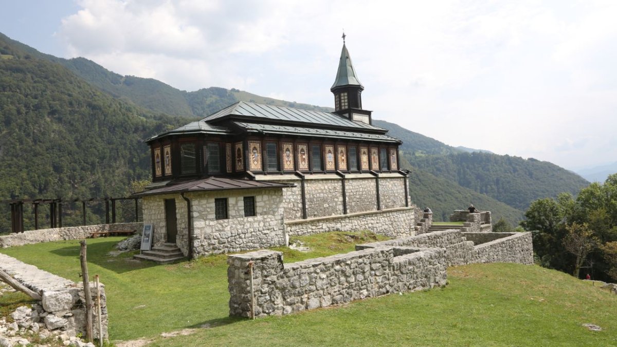 JAVORCA CHURCH SLOVENIA