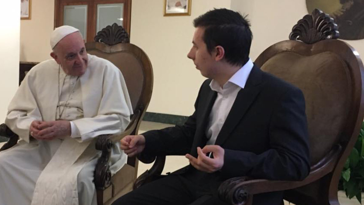 WEB3 – MARIN MEET WITH POPE FRANCIS