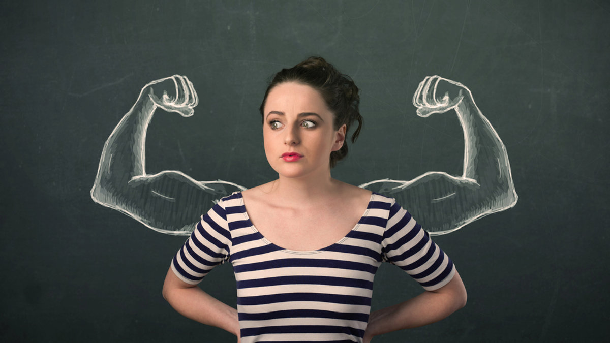 WOMAN MUSCLES