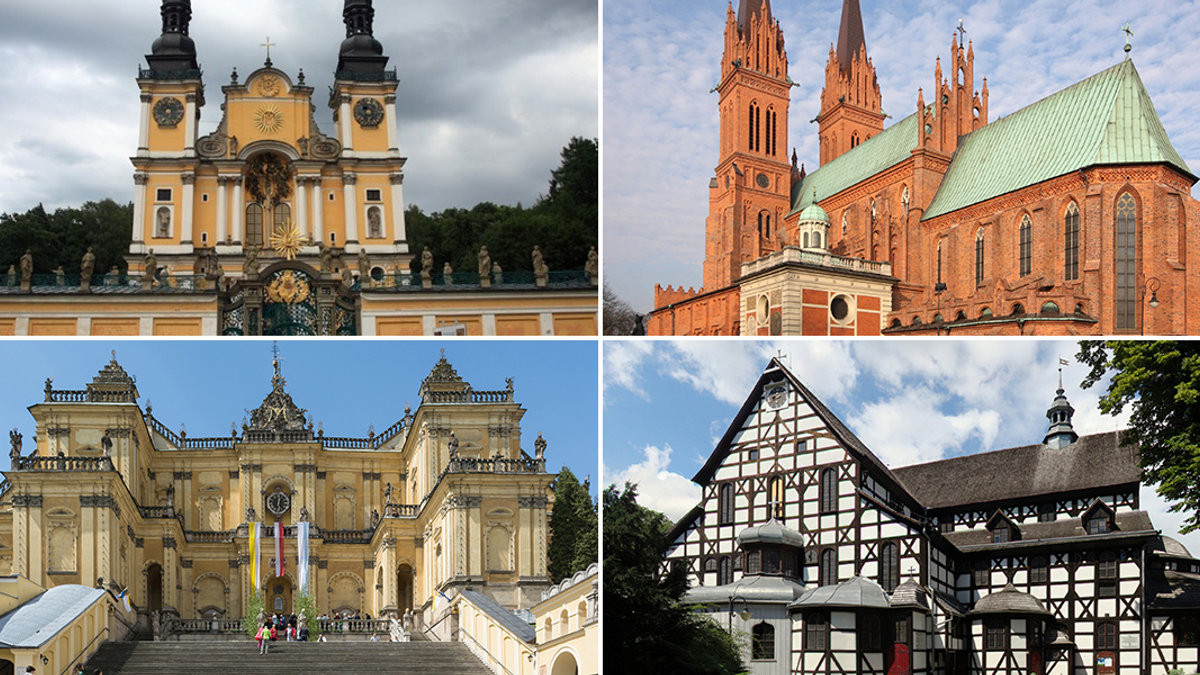 NAJPIĘKNIEJSZE KOŚCIOŁY W POLSCE