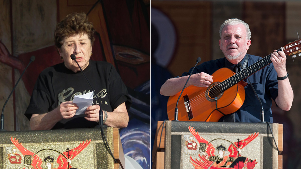 CARMEN HERNÁNDEZ AND KIKO ARGÜELLO