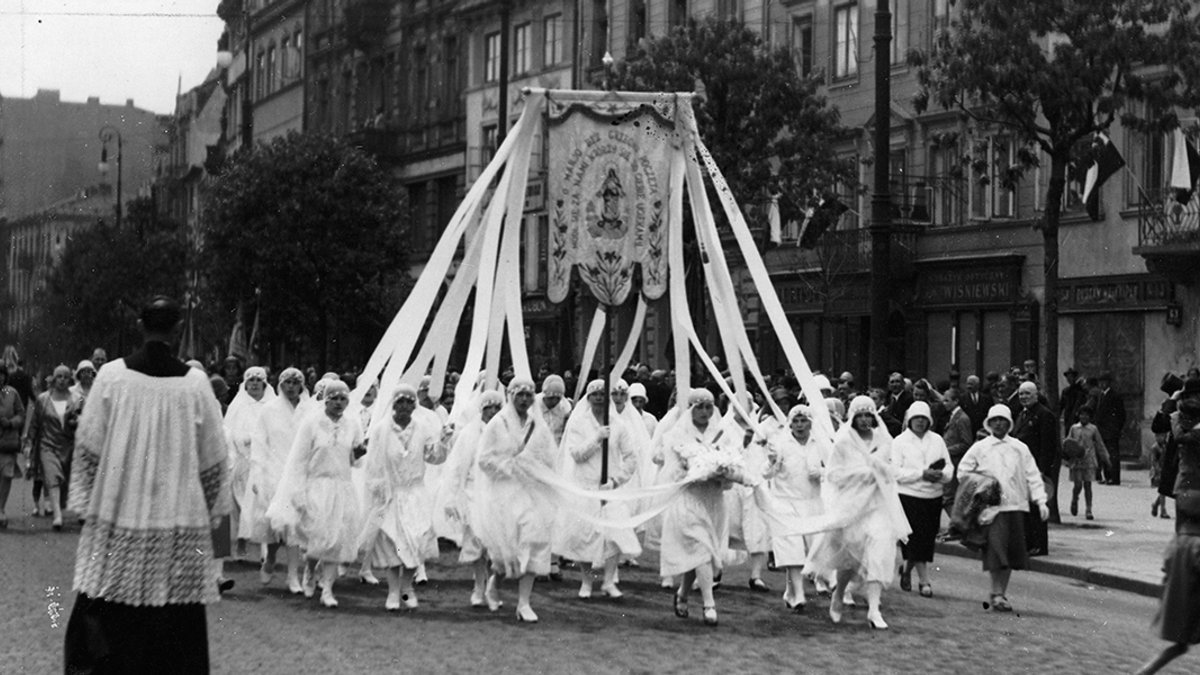 BOŻE CIAŁO PRZED WOJNĄ W WARSZAWIE