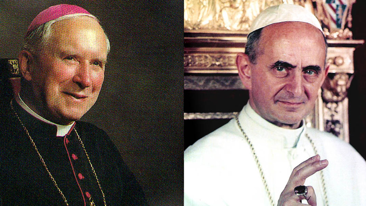 POPE PAUL VI, ARCHBISHOP LEFEBVRE