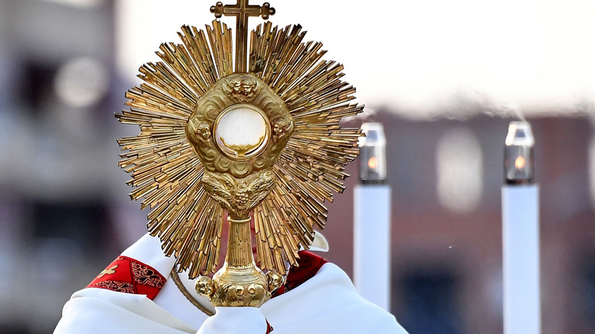 PAPIEŻ FRANCISZEK, BOŻE CIAŁO