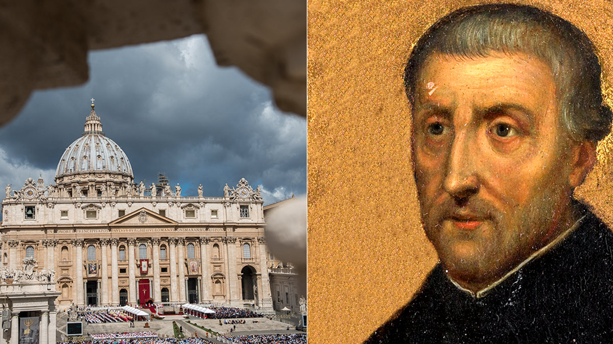 SAINT PETRUS CANISIUS AND SAINT PETER'S BASILICA