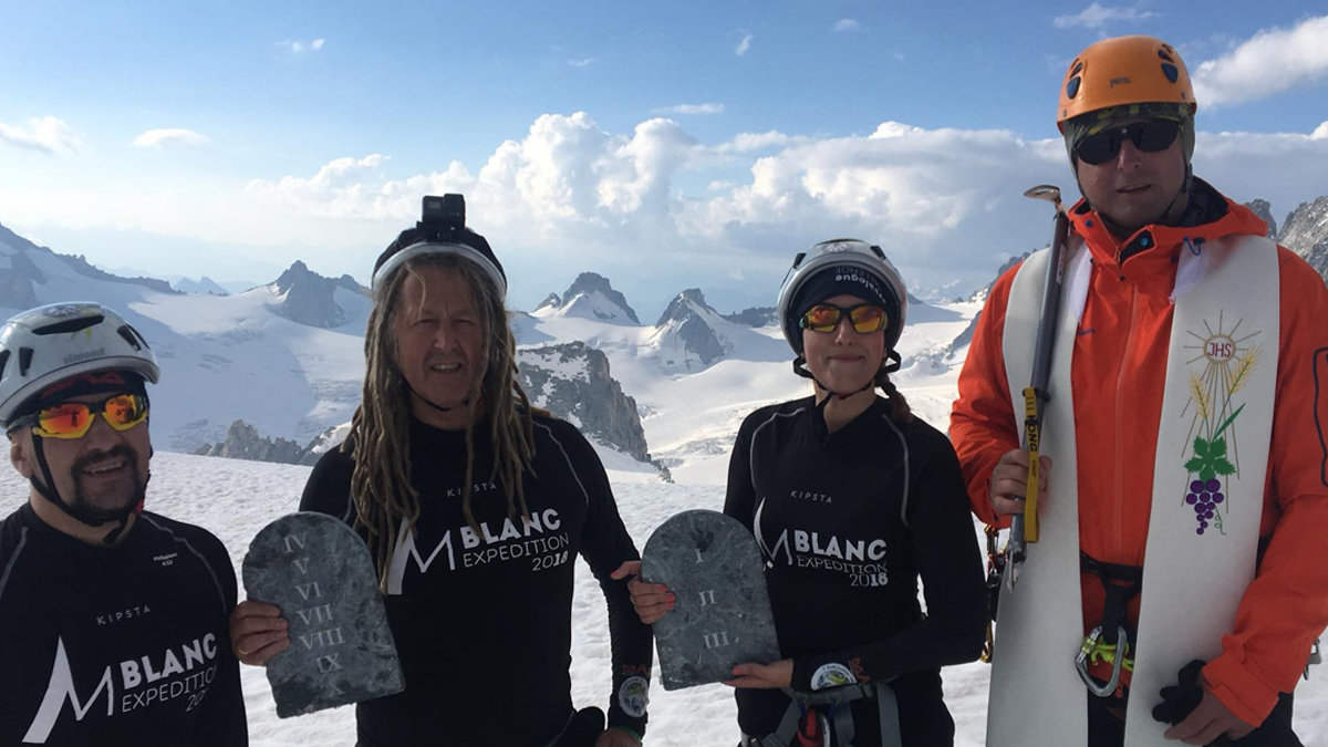 MALEJONEK NA MOUNT BLANC