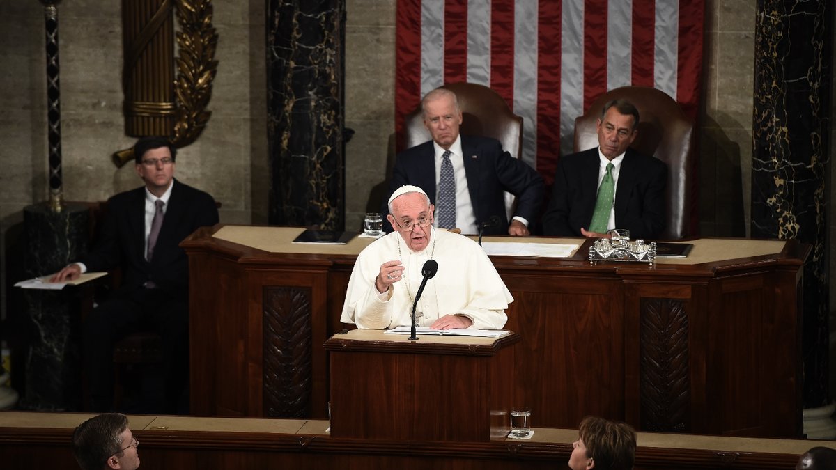 Pope Francis’ 2015 visit to US Congress