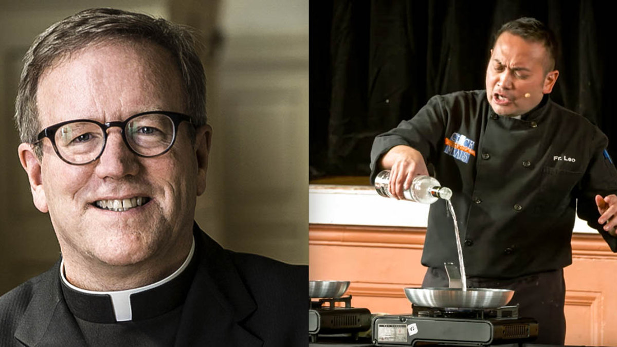 BISHOP BARRON,FR LEO PATALINGHUG