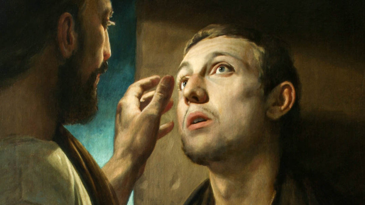 CHRIST HEALS THE BLIND