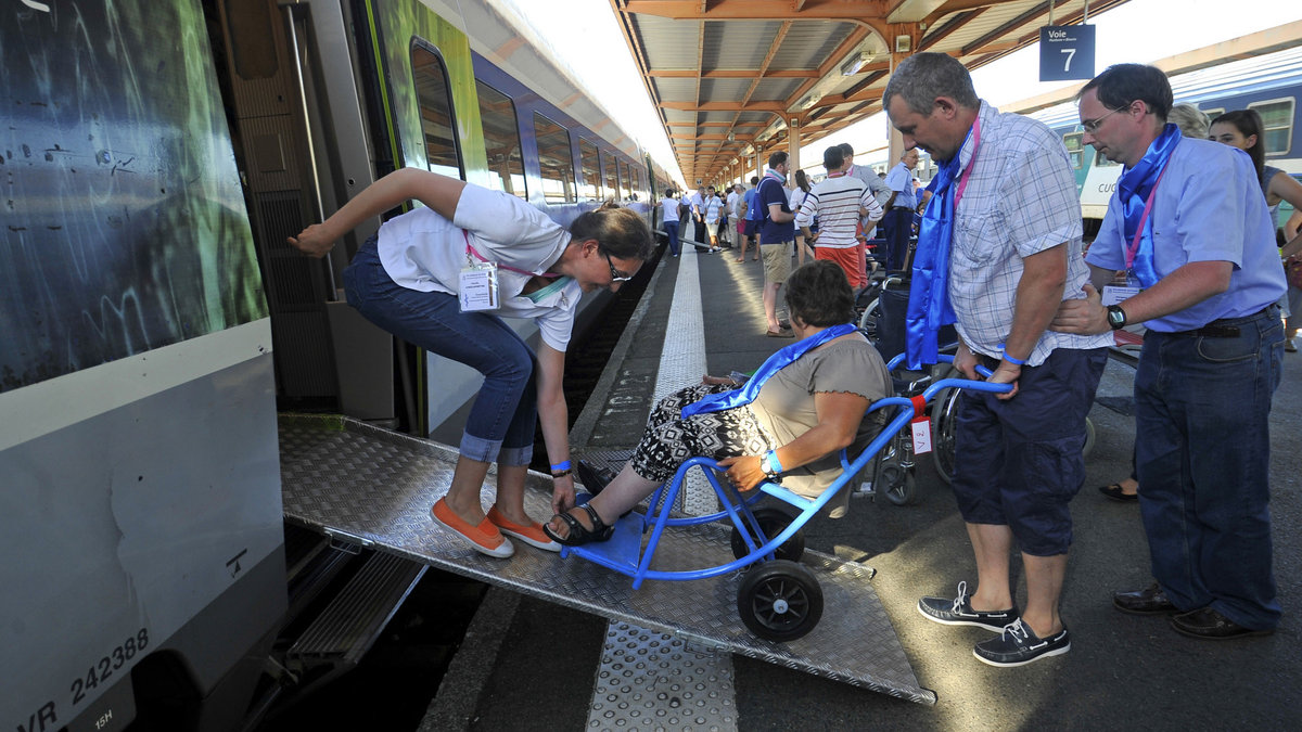 TRAIN LOURDES