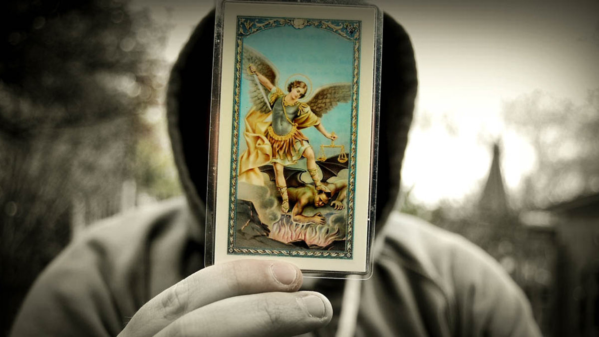 ST MICHAEL PRAYER CARD